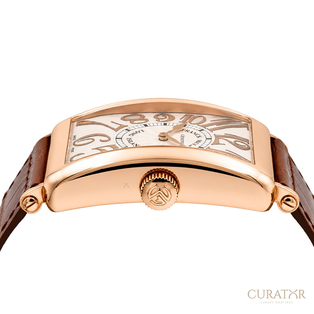 Franck Muller Long Island Relief 18k Rose Gold Watch