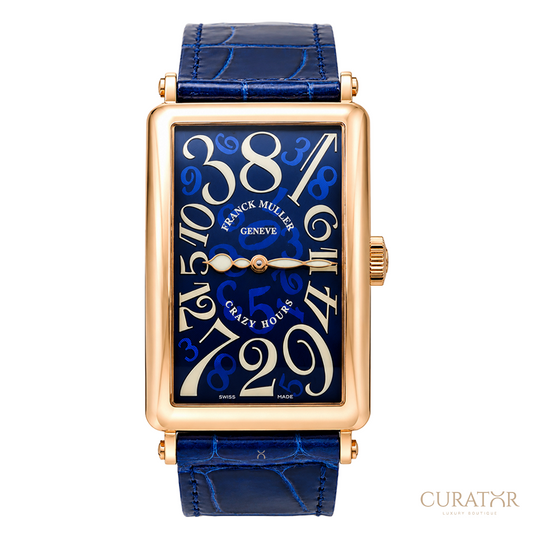 Franck Muller Long Island Crazy Hours 18k Rose Gold Automatic