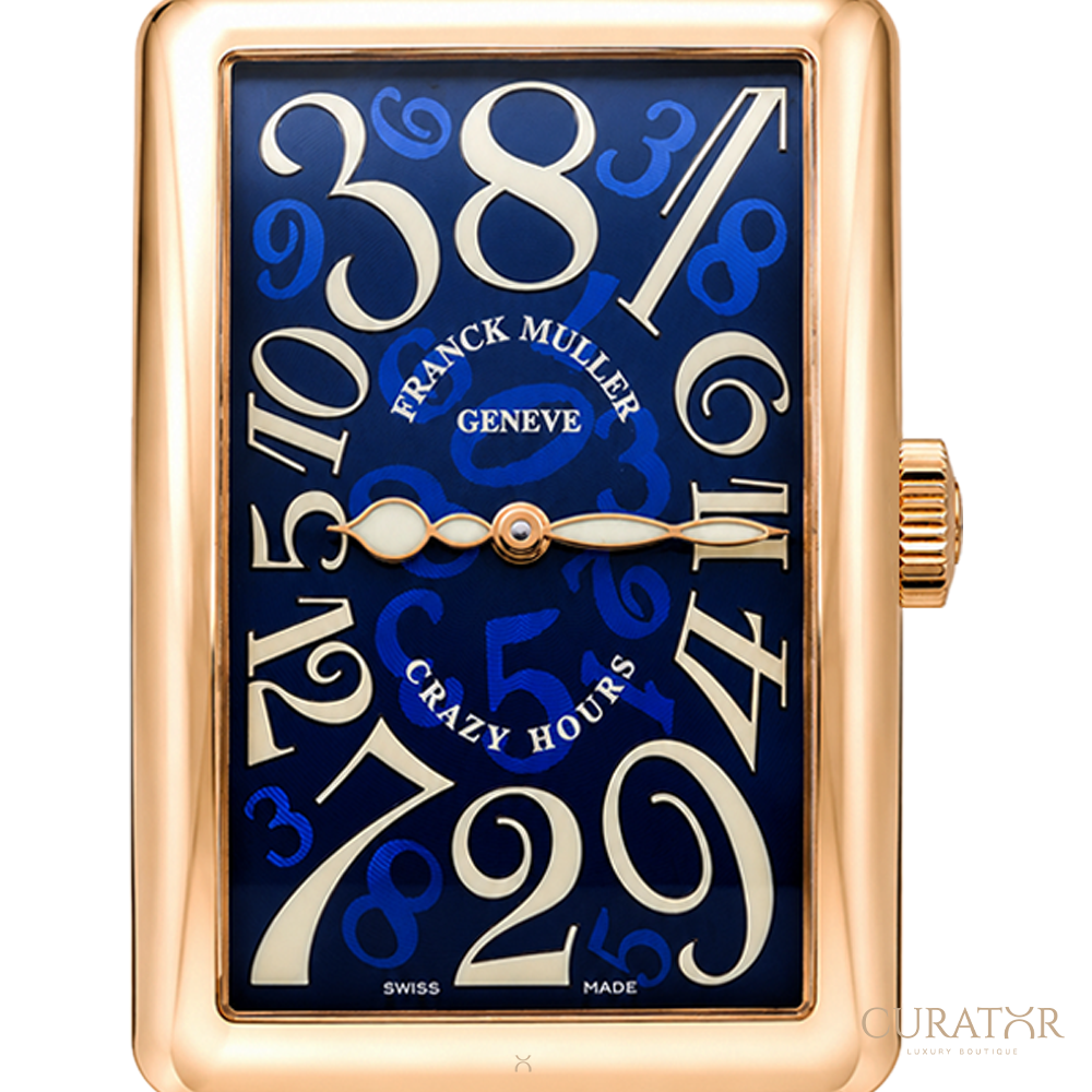 Franck Muller Long Island Crazy Hours 18k Rose Gold Automatic