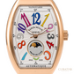 Franck Muller Vanguard Lady Phase de Lune 18k Rose Gold Automatic