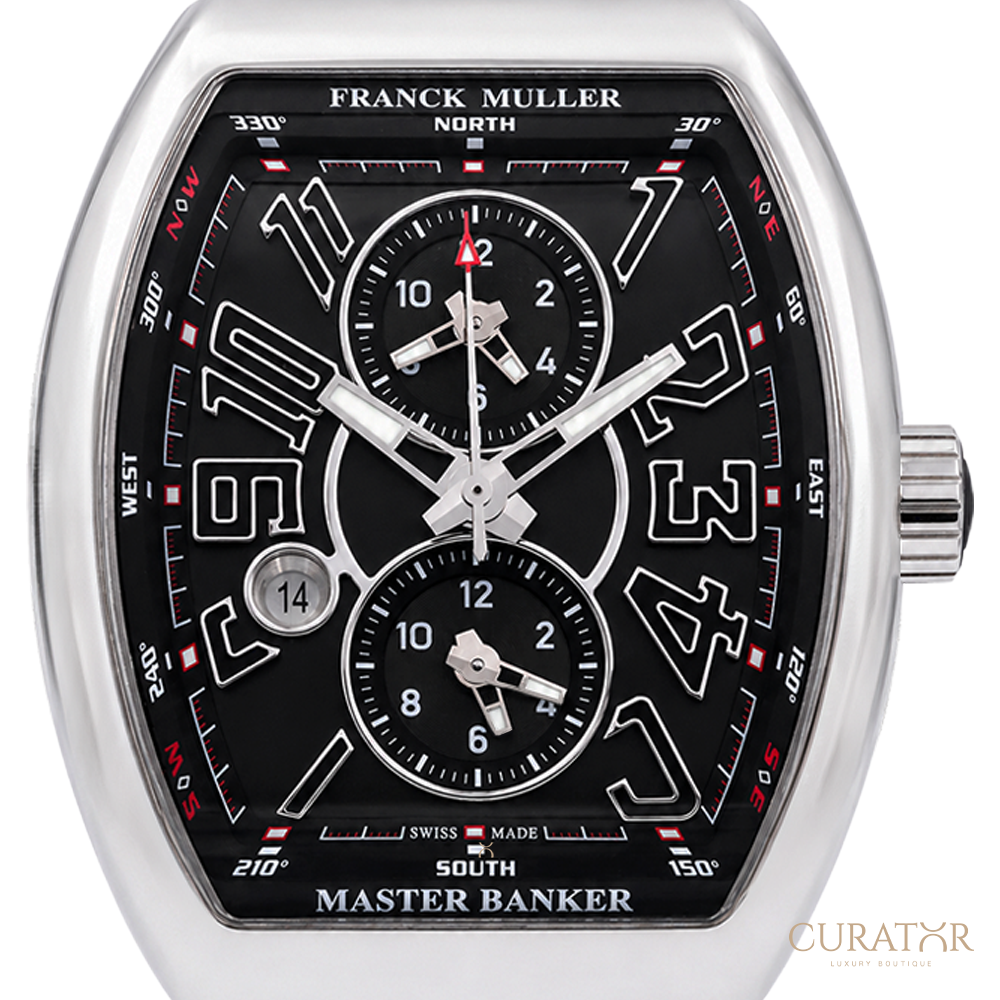 Franck Muller Vanguard Master Banker Stainless Steel Automatic