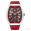 Franck Muller Vanguard Master Banker Stainless Steel "Ergal Red" Automatic