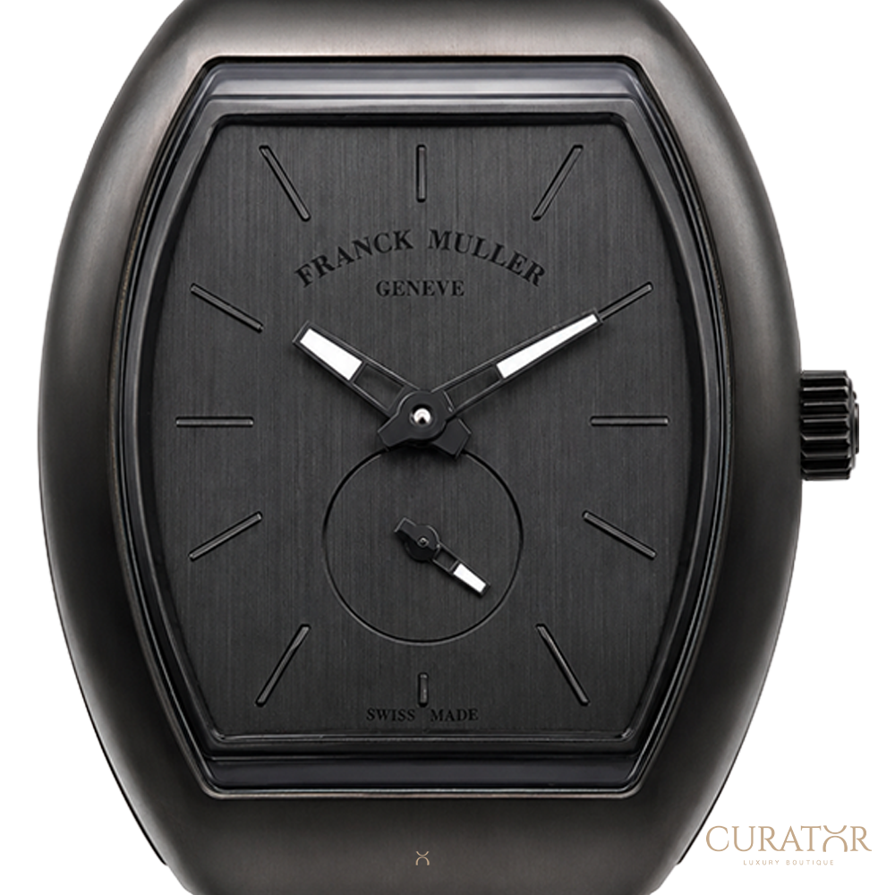 Franck Muller Vanguard Slim Small Seconds Monochromatic All-Black