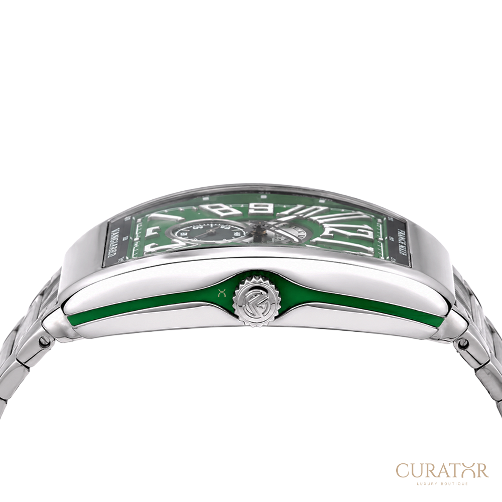 Franck Muller Vanguard Slim Small Seconds Vintage Green