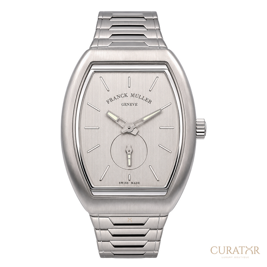 Franck Muller Vanguard Slim Small Seconds Monochromatic All-Silver