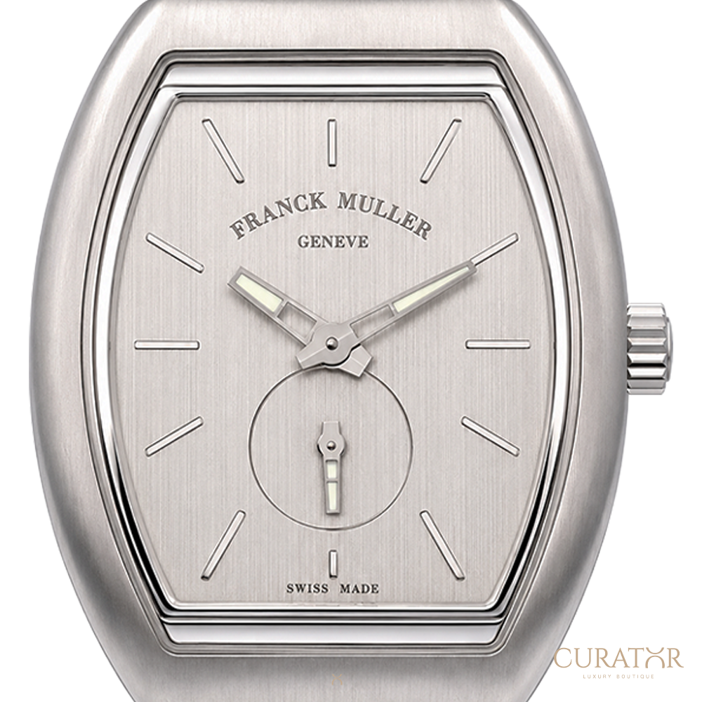 Franck Muller Vanguard Slim Small Seconds Monochromatic All-Silver