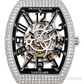 Franck Muller Vanguard 7-Days Power Reserve Skeleton Diamond & Black