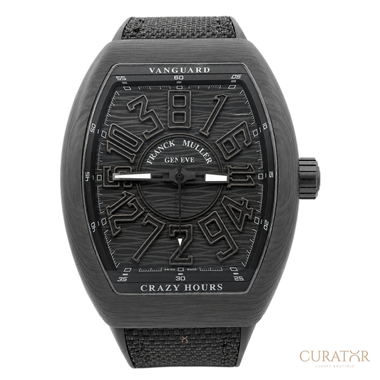 Franck Muller Vanguard Crazy Hours Carbon