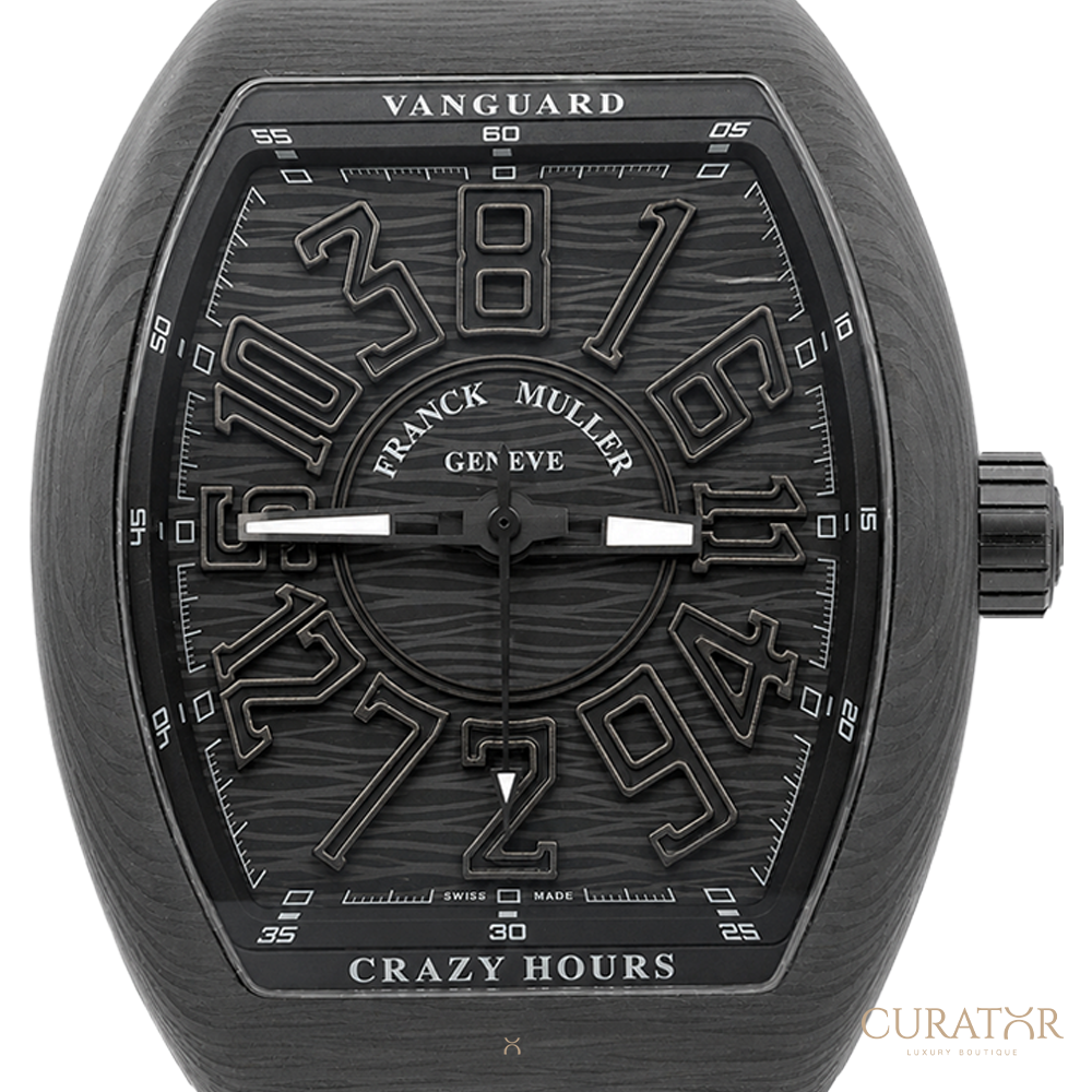 Franck Muller Vanguard Crazy Hours Carbon