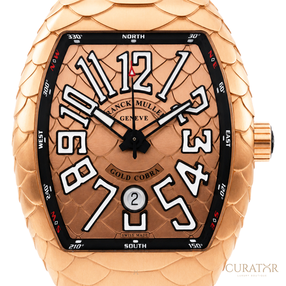 Franck Muller Vanguard Gold Cobra Rose Gold