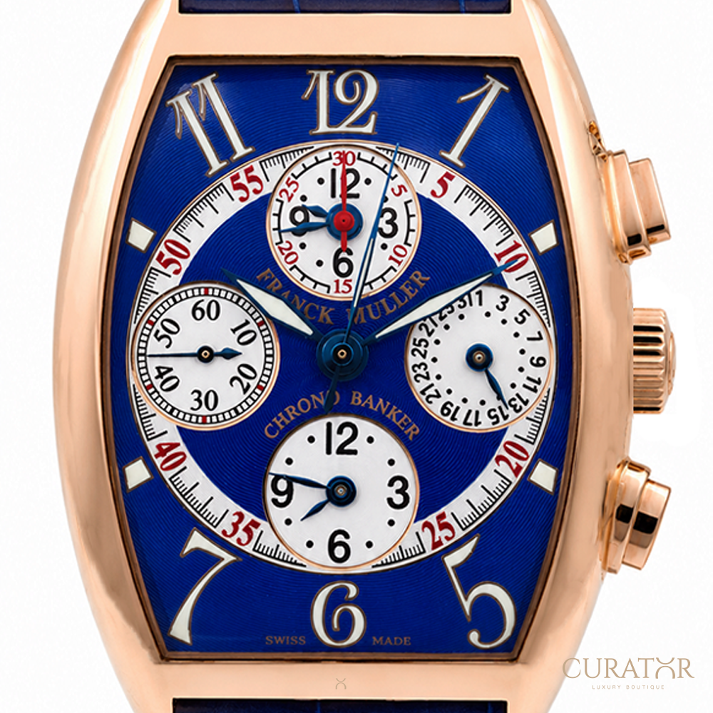 Franck Muller Cintrée Curvex Chrono Banker