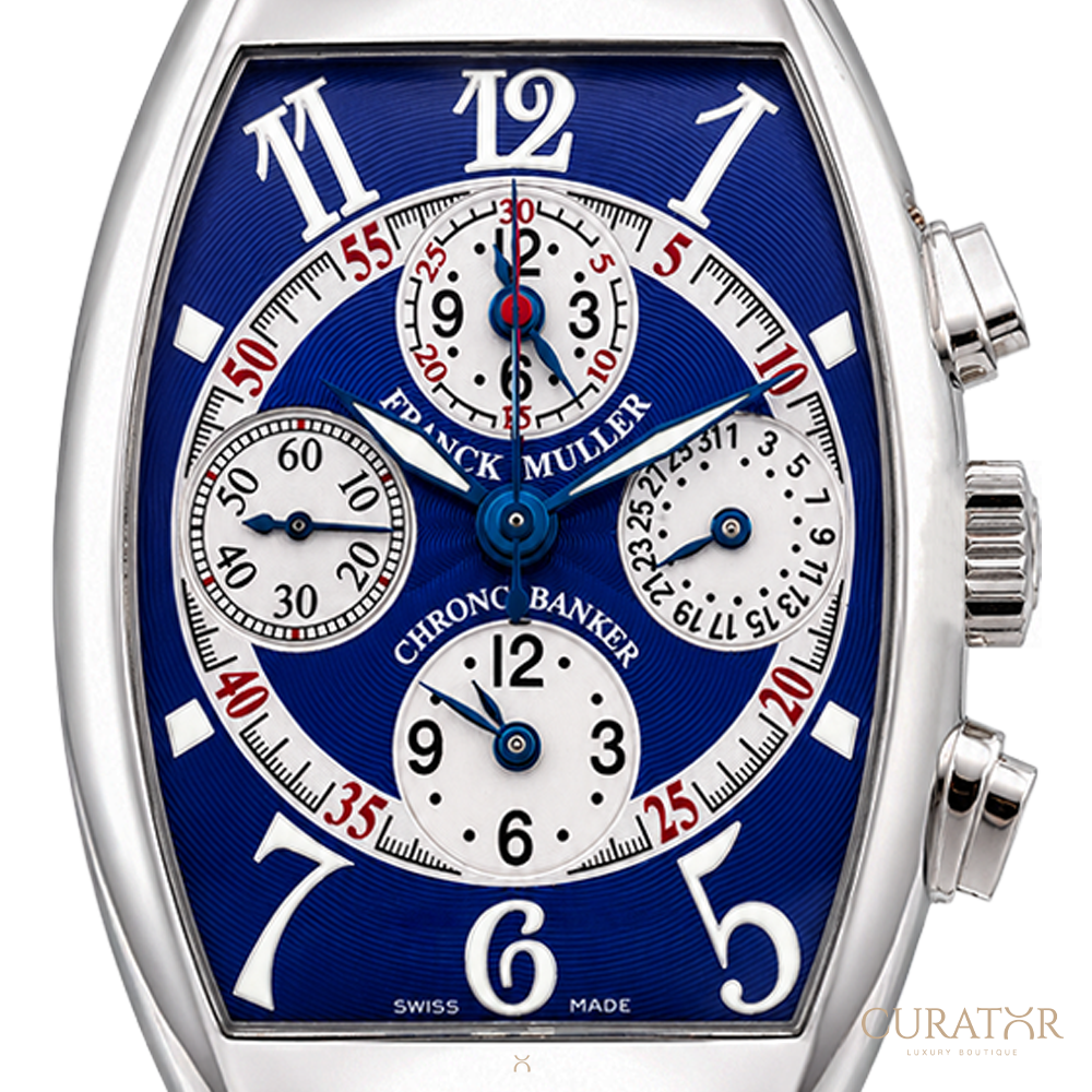 Franck Muller Cintrée Curvex Chrono Banker
