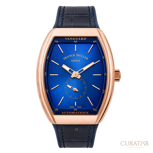 Franck Muller Vanguard Slim Sfumato Blue Rose Gold