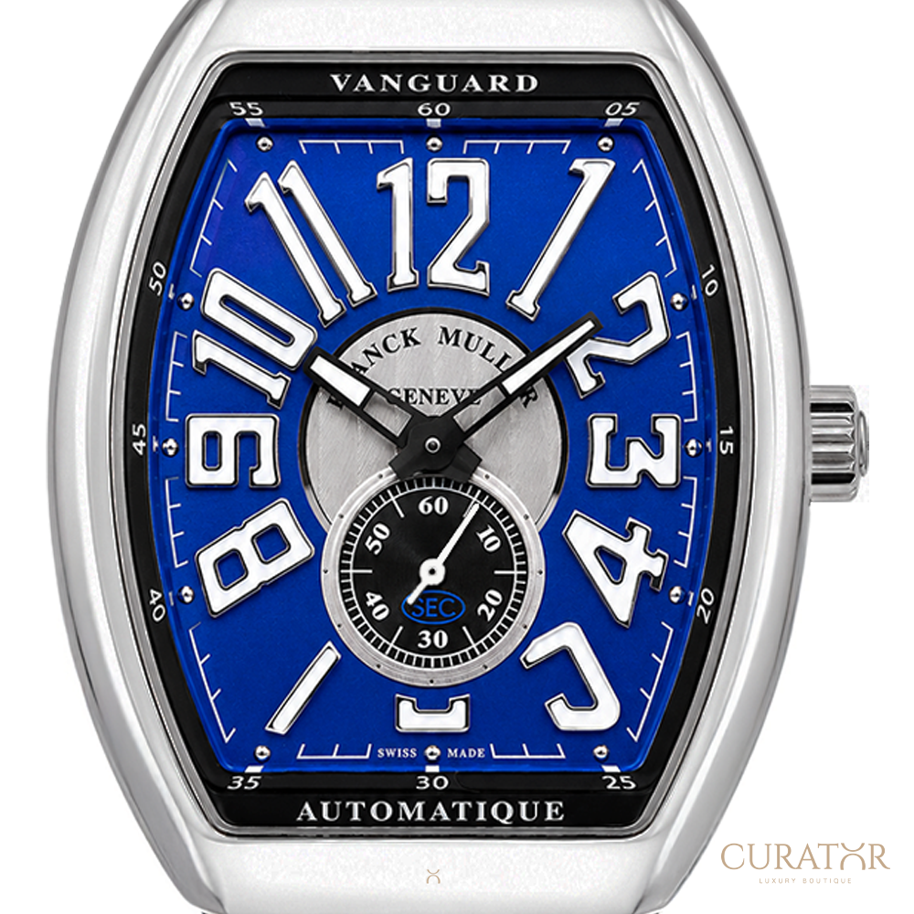 Franck Muller Vanguard Slim Vintage Racing Blue