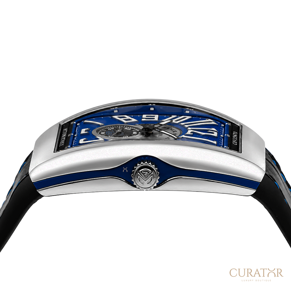 Franck Muller Vanguard Slim Vintage Racing Blue
