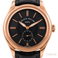 Franck Muller Round Slim Rose Gold Black Dial