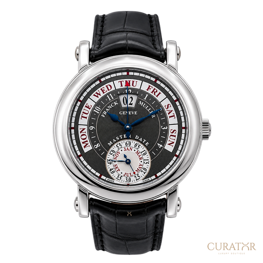 Franck Muller Round Master Date 18K White Gold 39mm