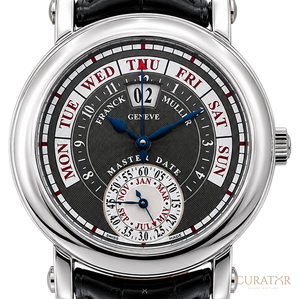Franck Muller Round Master Date 18K White Gold 39mm