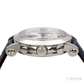 Franck Muller Round Chronograph 18K White Gold Blue Accent