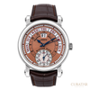 Franck Muller Round Master Date 18K White Gold Salmon Dial 39mm