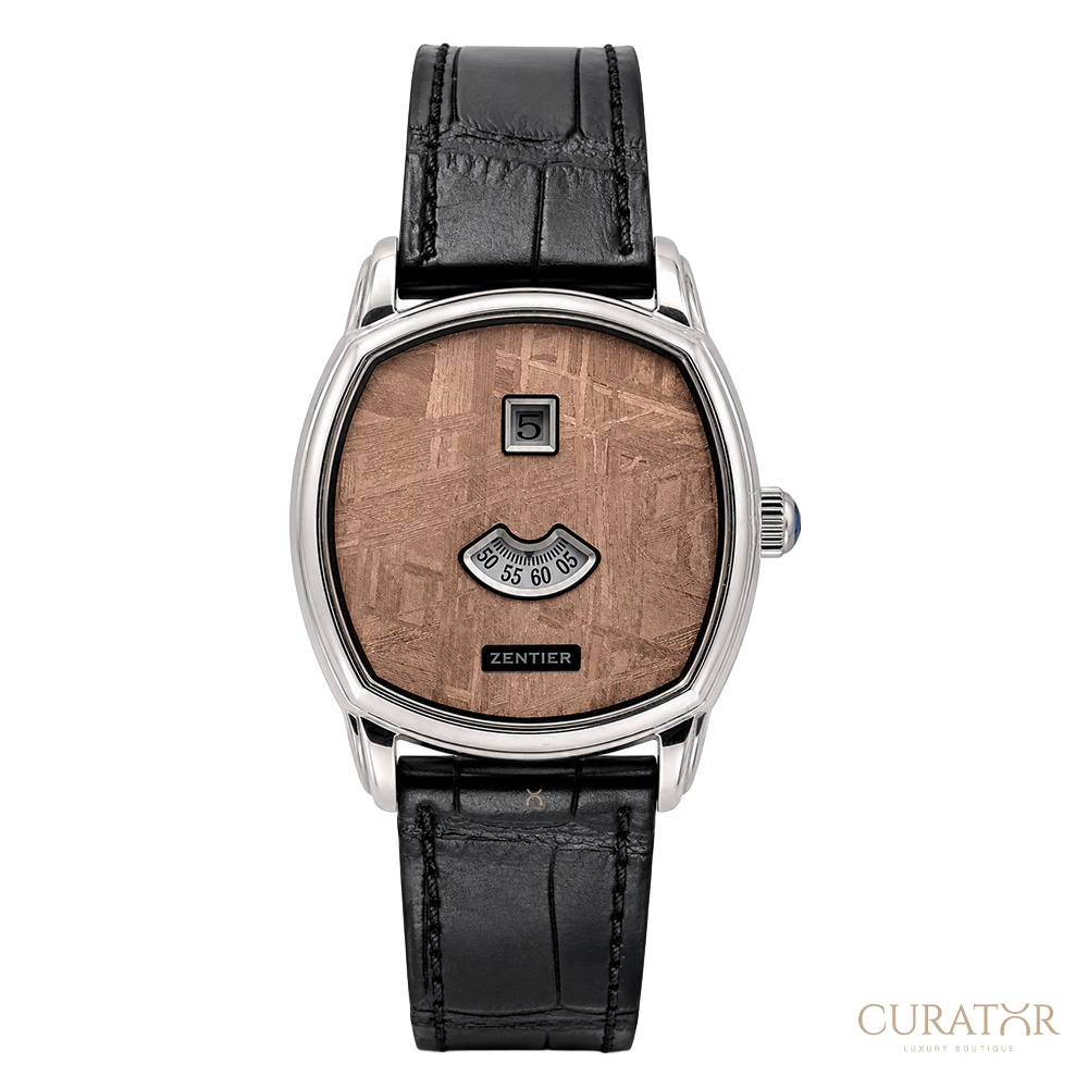 Zentier Reverence Jumping Hour Meteorite Dial