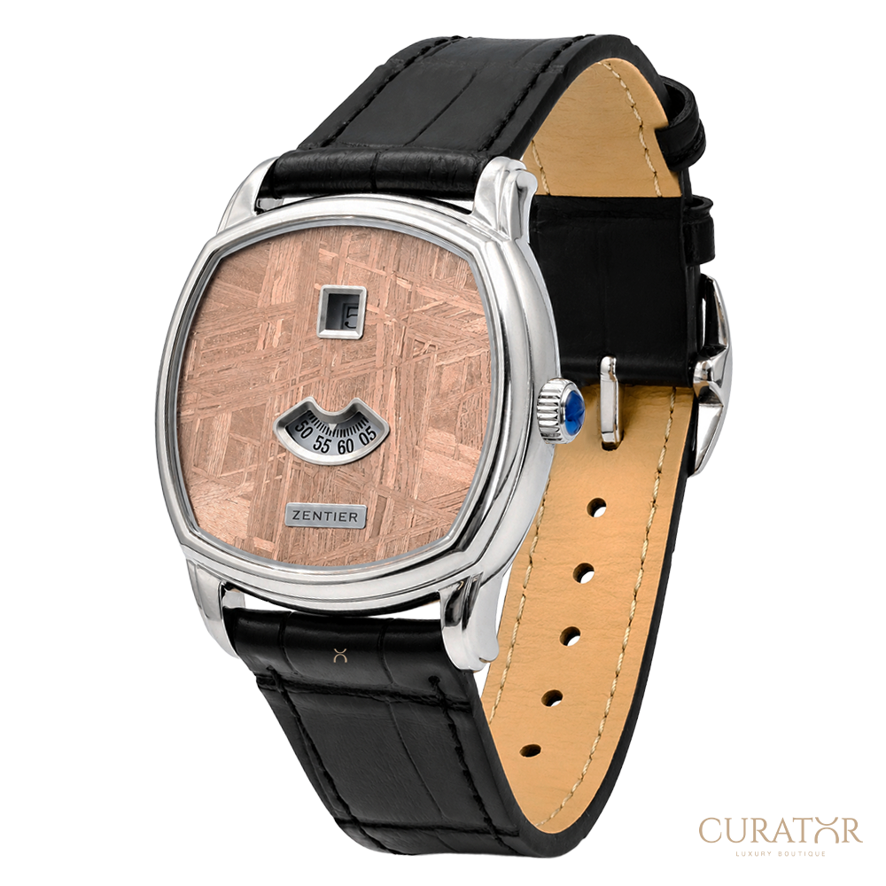 Zentier Reverence Jumping Hour Meteorite Dial