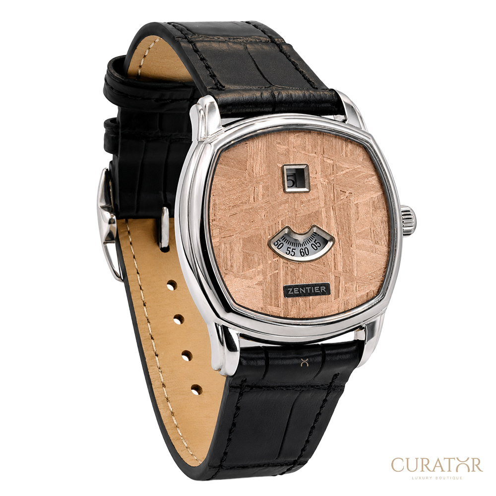 Zentier Reverence Jumping Hour Meteorite Dial