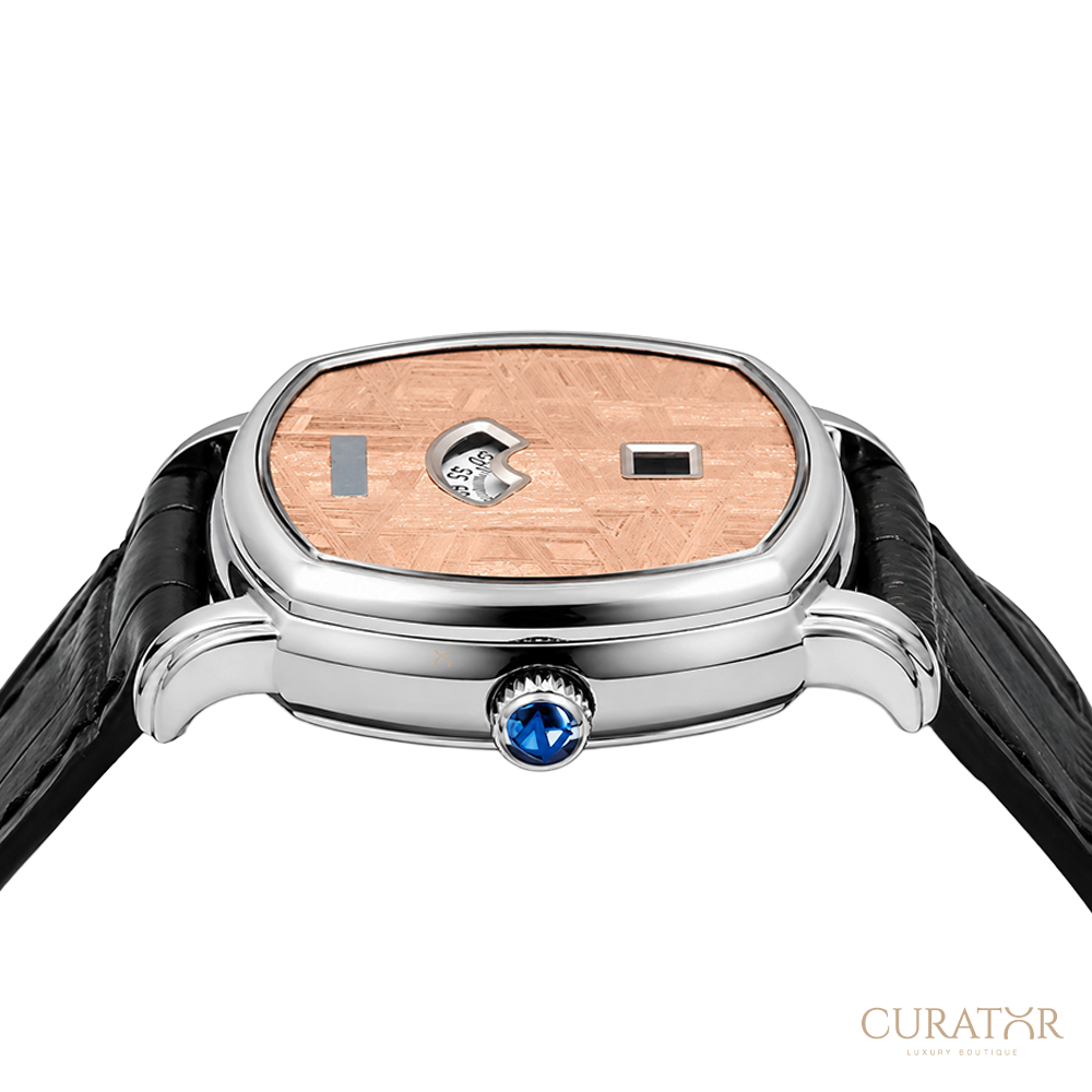 Zentier Reverence Jumping Hour Meteorite Dial