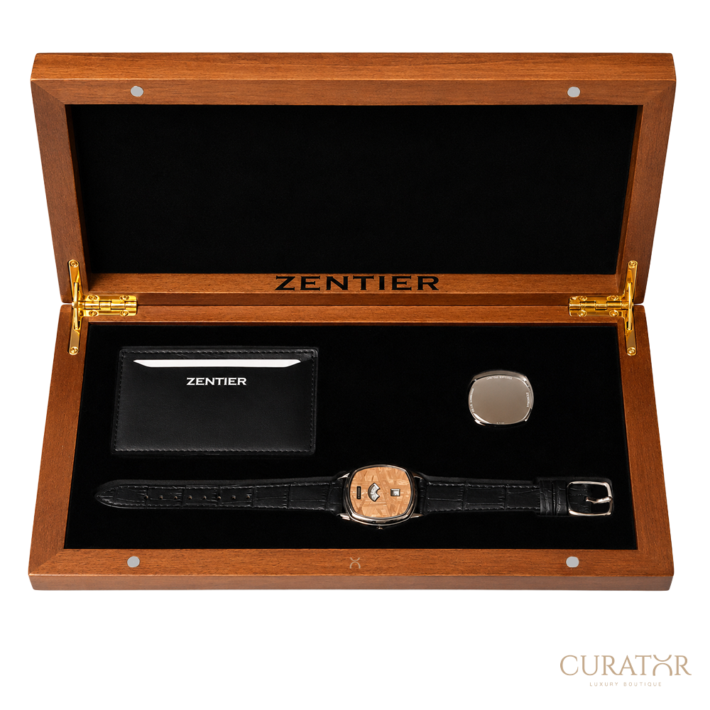 Zentier Reverence Jumping Hour Meteorite Dial