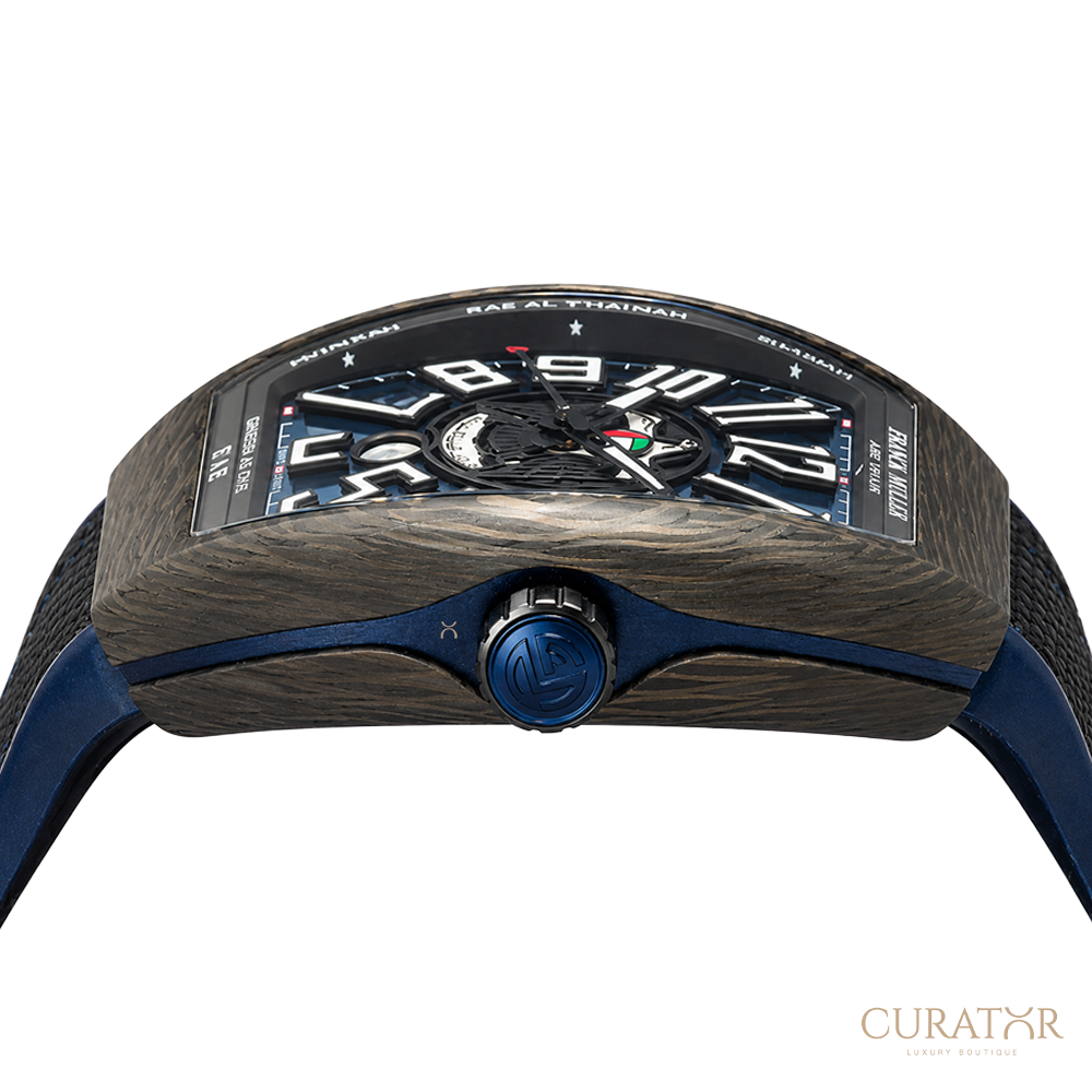 Franck Muller Vanguard UAE Limited Edition Carbon Blue