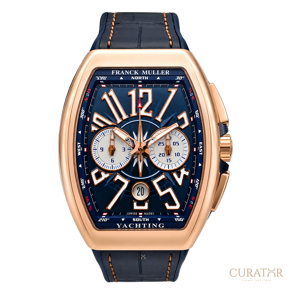 Franck Muller Vanguard Yachting Chronograph 18K Rose Gold