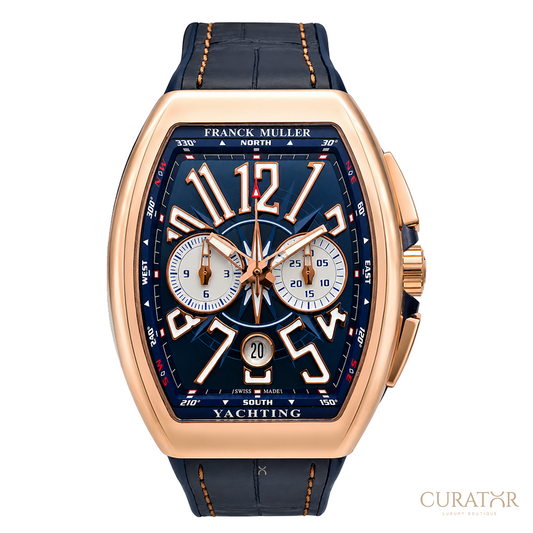 Franck Muller Vanguard Yachting Chronograph 18K Rose Gold
