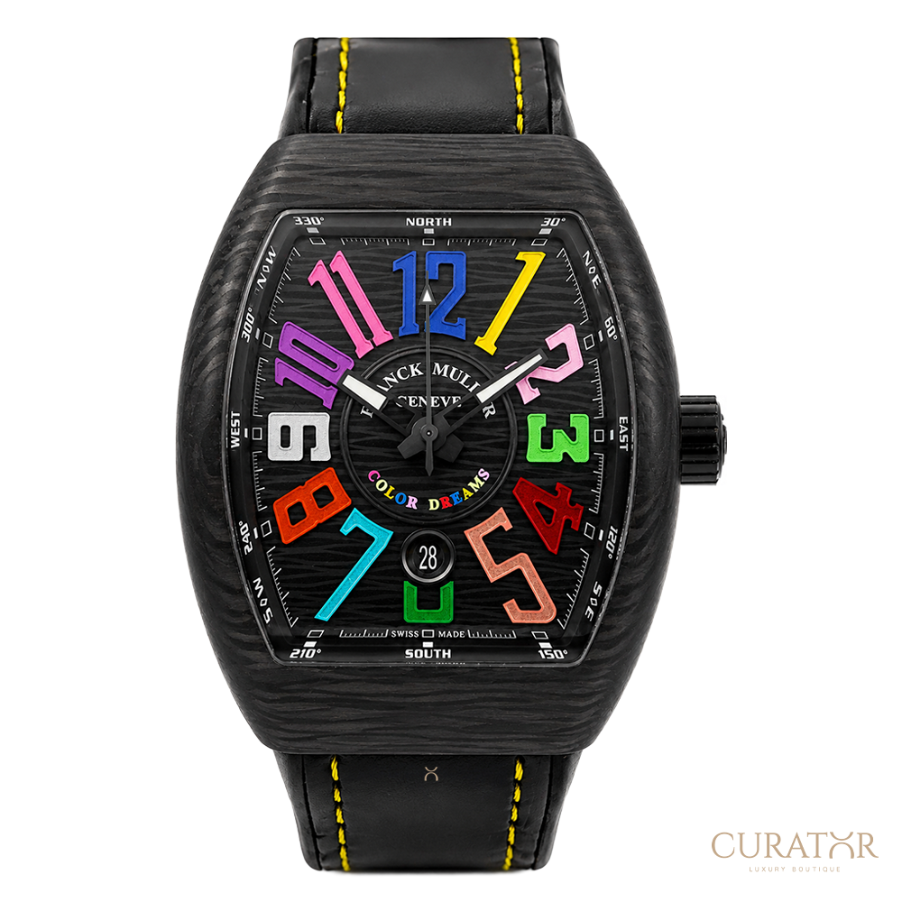 Franck Muller Vanguard Color Dreams Carbon Black Dial