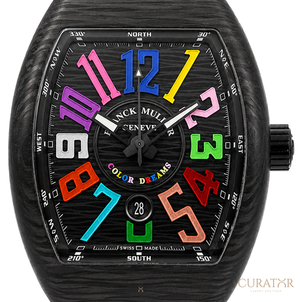 Franck Muller Vanguard Color Dreams Carbon Black Dial