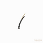 Anil Arjandas Jewels: Matte Black Oxidized Black Diamond Degradé Large Earring