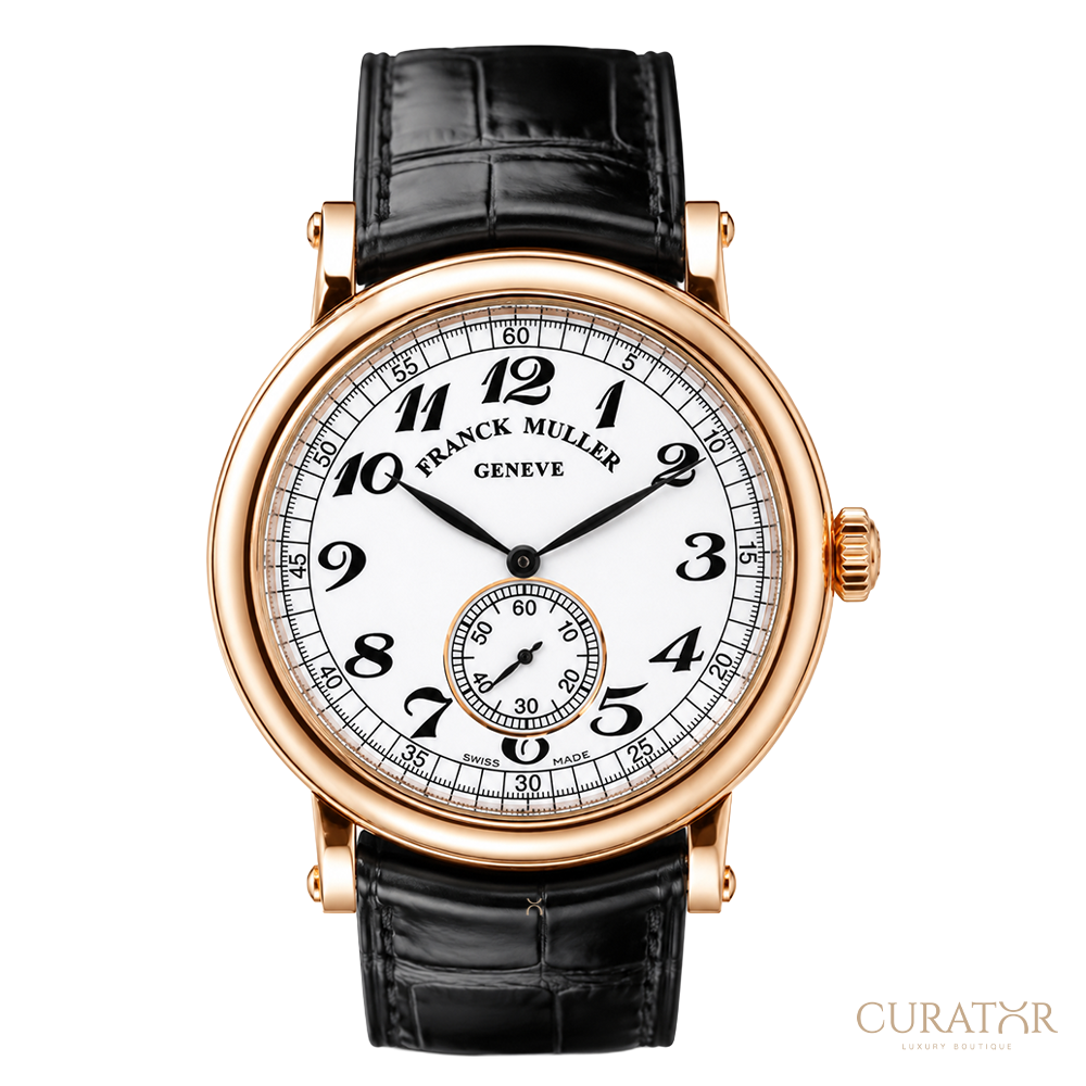 Franck Muller Round Vintage Liberty 18K Rose Gold Mechanical Watch