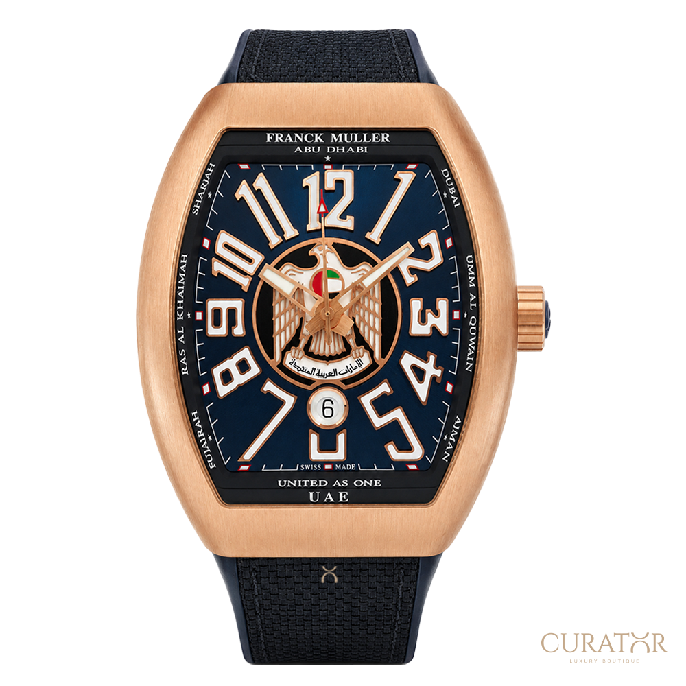 Franck Muller Vanguard UAE Limited Edition 18K Rose Gold