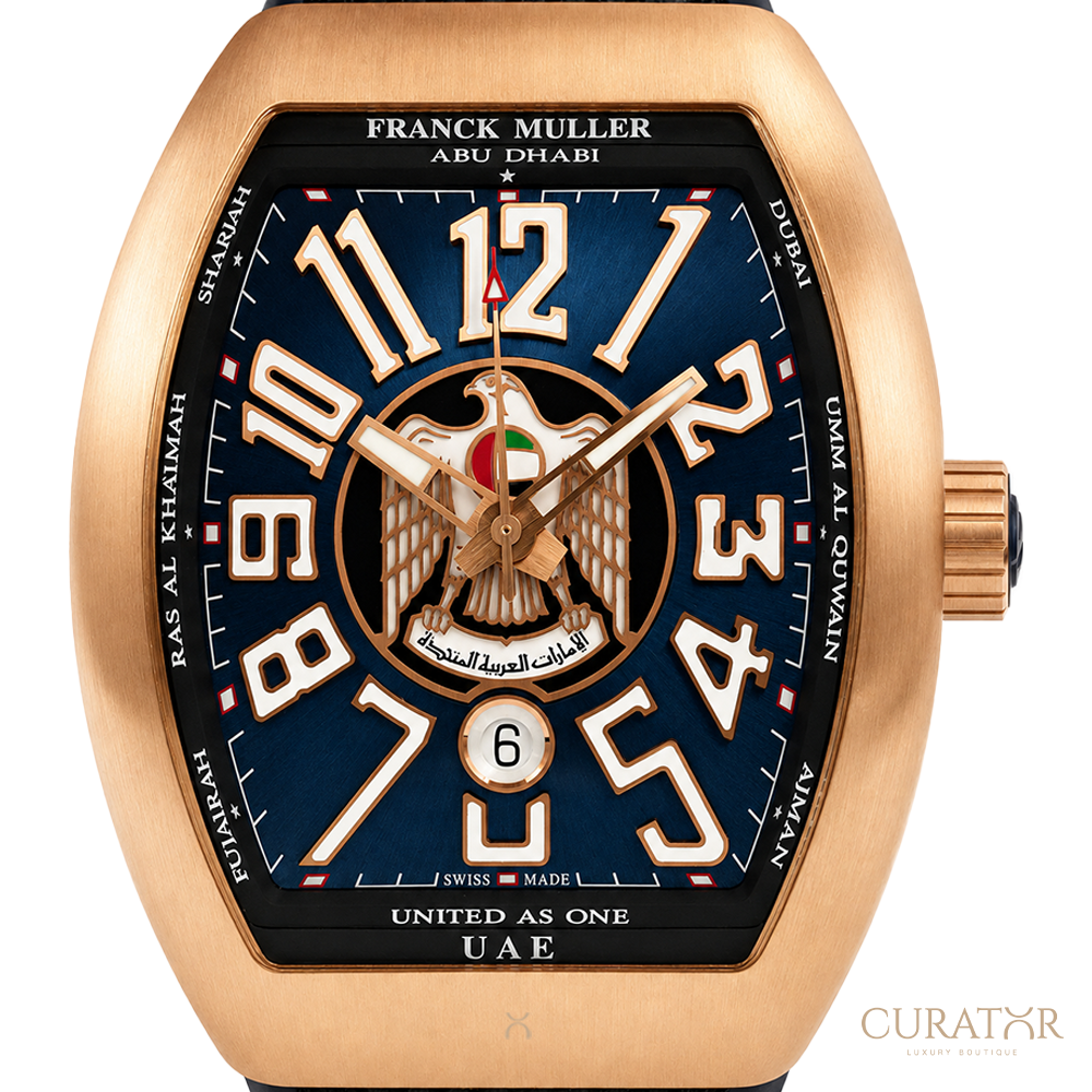Franck Muller Vanguard UAE Limited Edition 18K Rose Gold