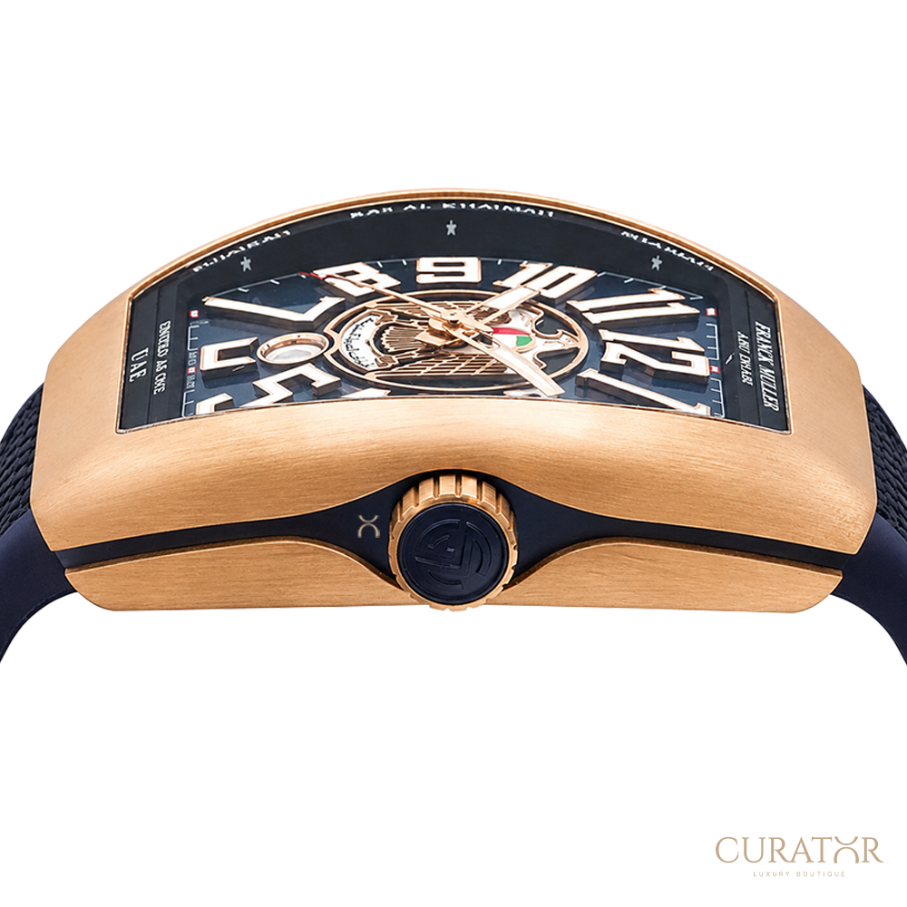 Franck Muller Vanguard UAE Limited Edition 18K Rose Gold