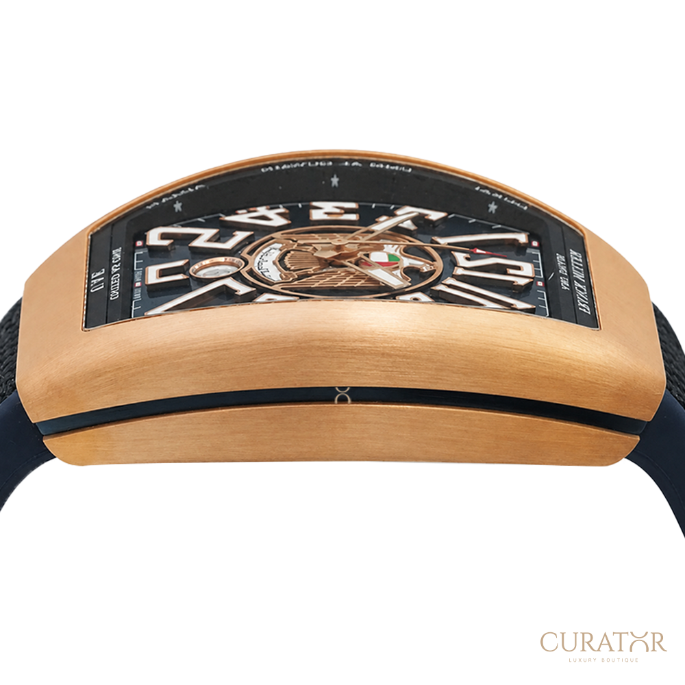 Franck Muller Vanguard UAE Limited Edition 18K Rose Gold