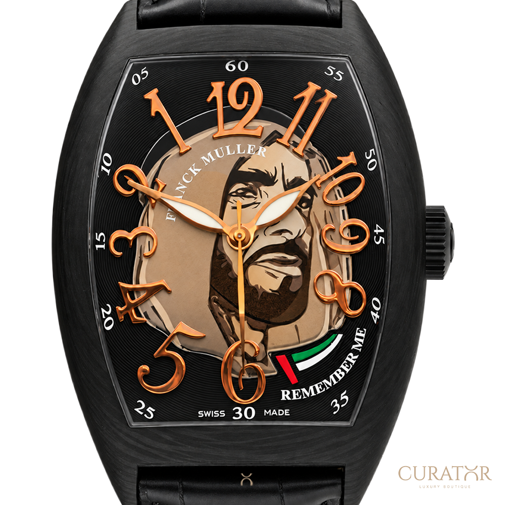 Franck Muller Cintrée Curvex "Remember Me" Year of Zayed Limited Edition