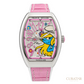 Franck Muller Vanguard Lady Smurfette Flower Limited Edition Stainless Steel Watch