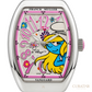 Franck Muller Vanguard Lady Smurfette Flower Limited Edition Stainless Steel Watch