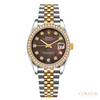 Rolex Datejust 31 Diamond Bezel Everose Rolesor