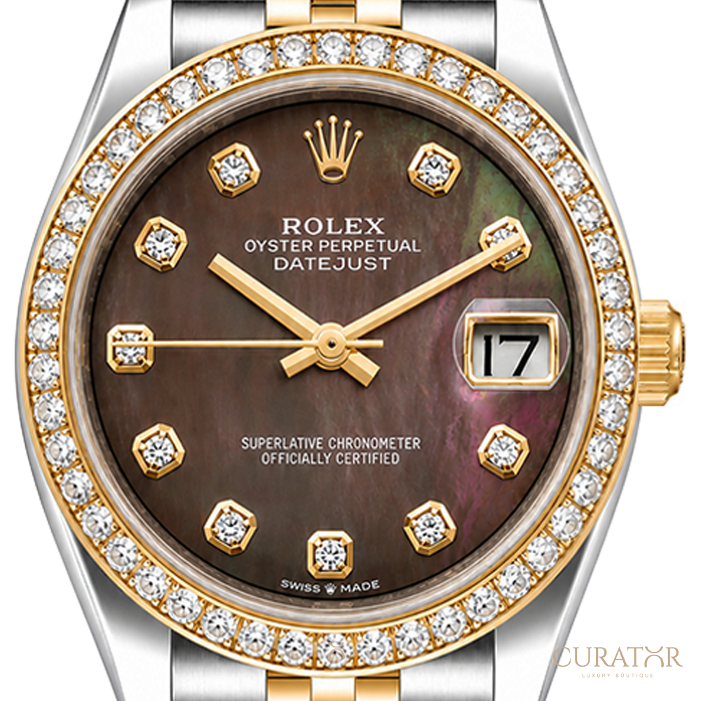 Rolex Datejust 31 Diamond Bezel Everose Rolesor