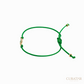 Anil Arjandas Jewels: Mini Evil Eye Diamond & Emerald Gold Macramé Bracelet