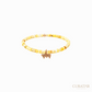 Anil Arjandas Jewels: Yellow Opal & Diamond Insignia Charm Stretch Bracelet