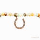 Anil Arjandas Jewels: Multi-Stone Energy & Diamond Pavé Horseshoe Charm Stretch Bracelet