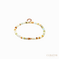 Anil Arjandas Jewels: Multi-Stone & Diamond Horseshoe Medium Charm Stretch Bracelet