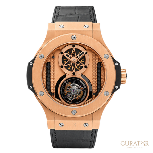 Hublot King Power Cathedral Minute Repeater Tourbillon 18K King Gold Watch